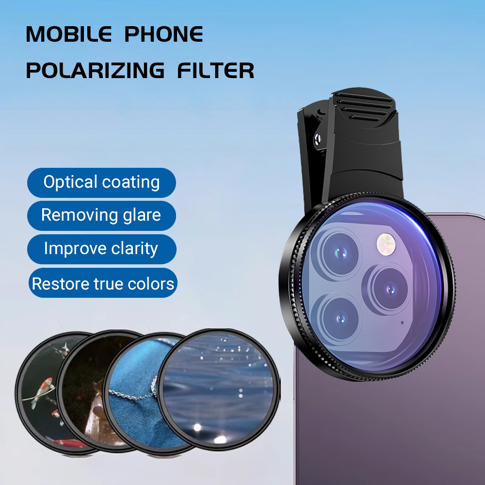 Phone Accessories Usa - Objectif de téléphone portable universel polarisant