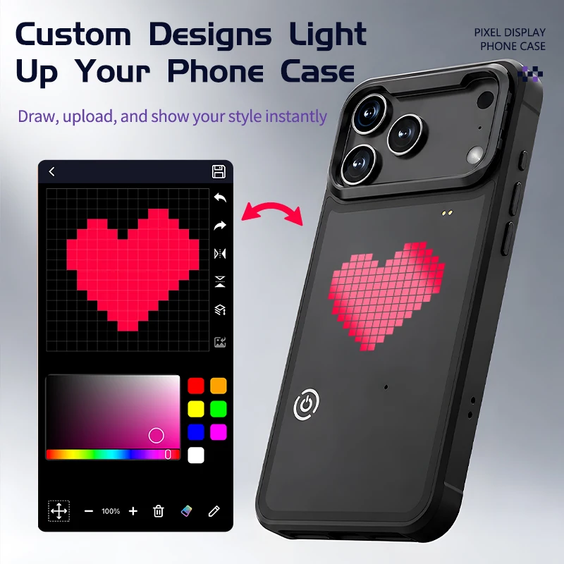 Phone Accessories Usa - Coque de téléphone intelligente avec écran