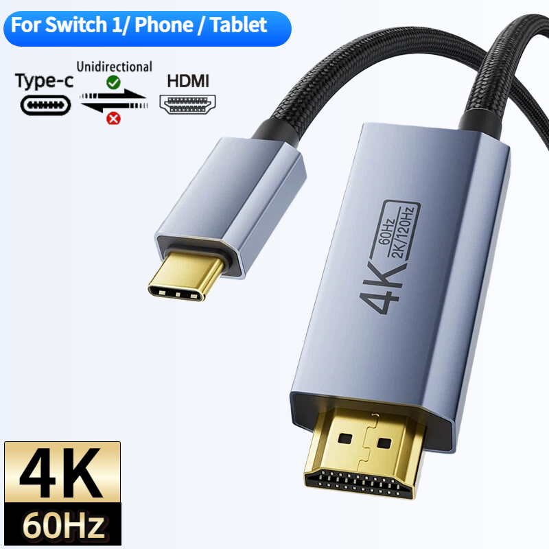 Hdmi Phone Adapter - Station d'accueil pour Nintendo Switch1 Câble