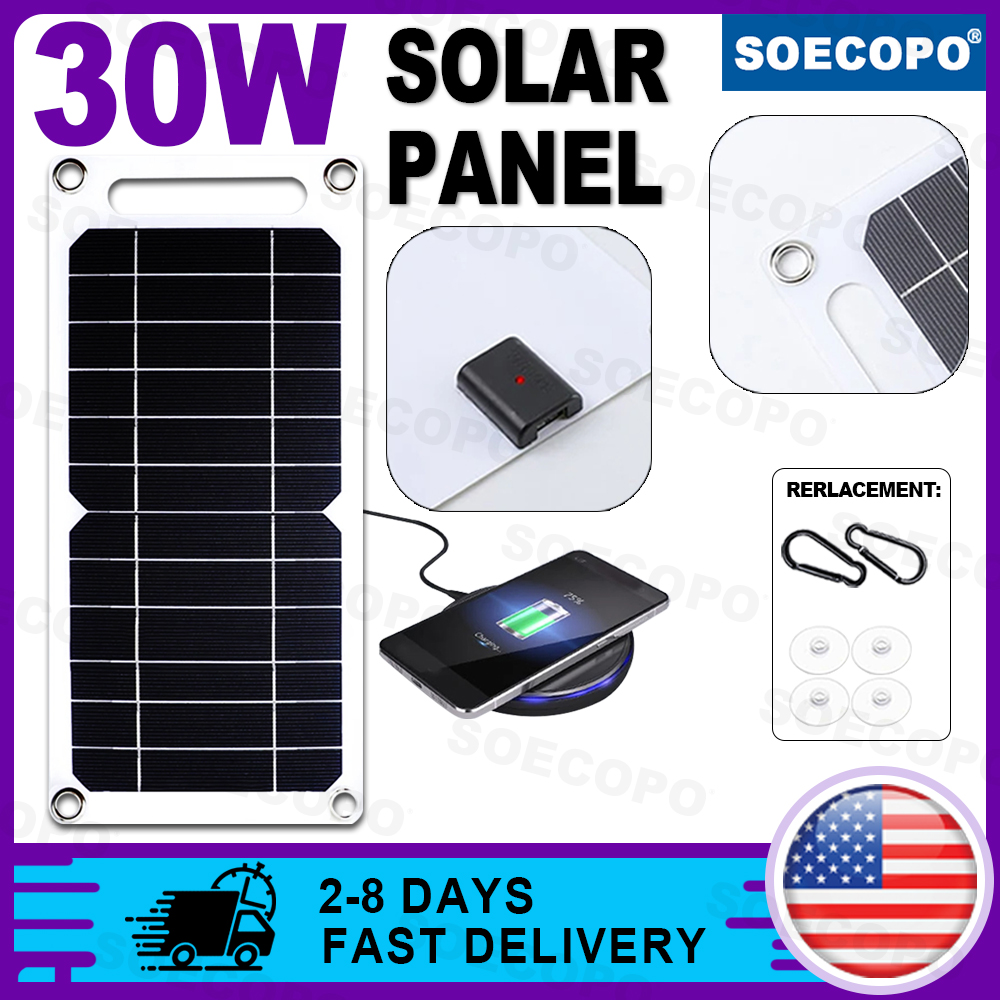 Phone Accessories Warehouse - Kit de panneaux solaires flexibles légers
