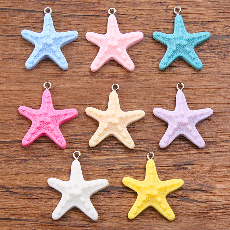 Phone Accessories Jewelry - Breloques en résine en forme d'étoile