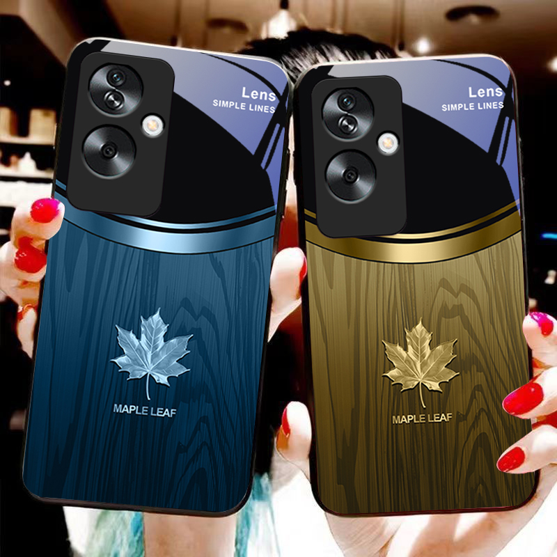 Realme Note 50 - Feuille d'érable à Grain de bois,