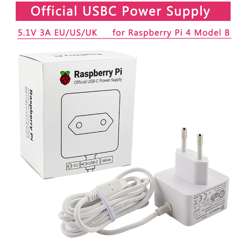 Phone Accessories Uk - Alimentation officielle Raspberry Pi 4, chargeur