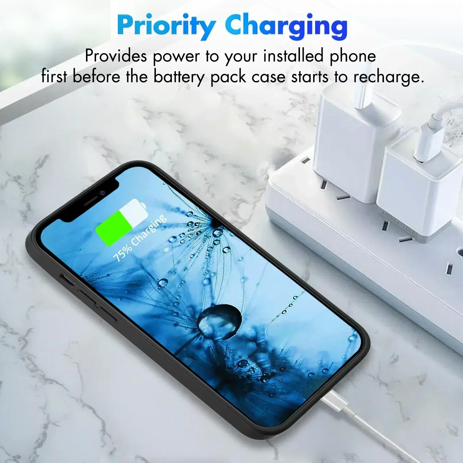 Étui de chargeur de batterie f - Power Bank Slim avis et prix