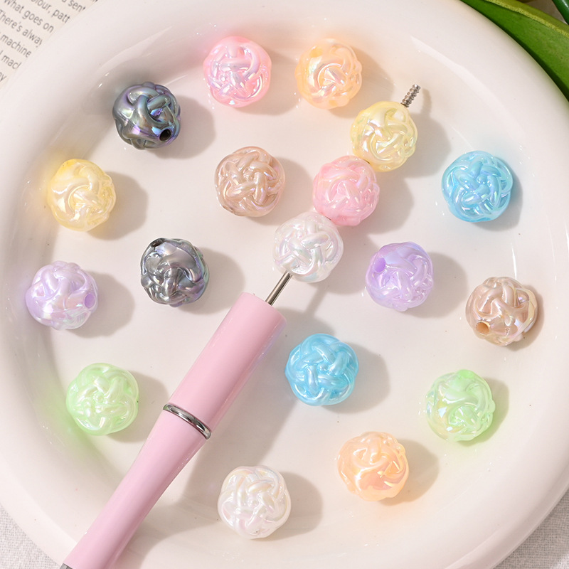 10 perles en acrylique en form - Phone Accessories Jewelry avis et prix