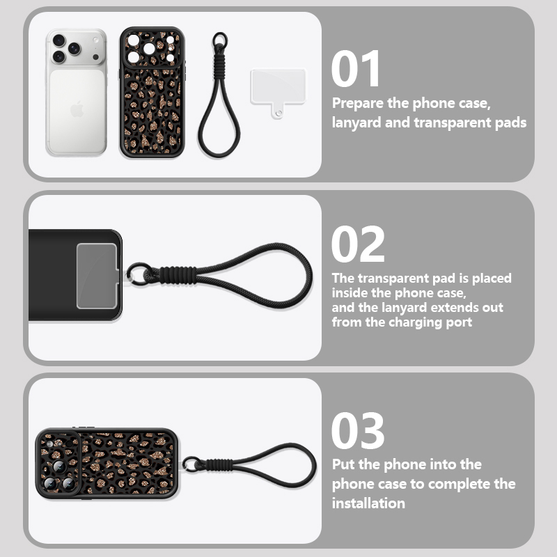 Coque de téléphone avec cordon - Lanyard Phone Strap avis et prix