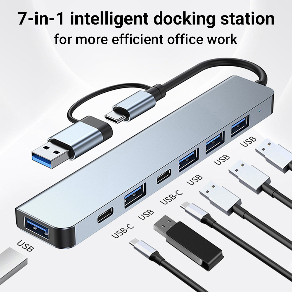 Hub USB-C 7-en-2 : Adaptateur  - Hdmi Phone Adapter avis et prix