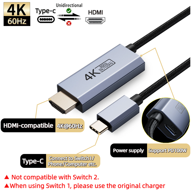 Station d'accueil pour Nintend - Hdmi Phone Adapter avis et prix