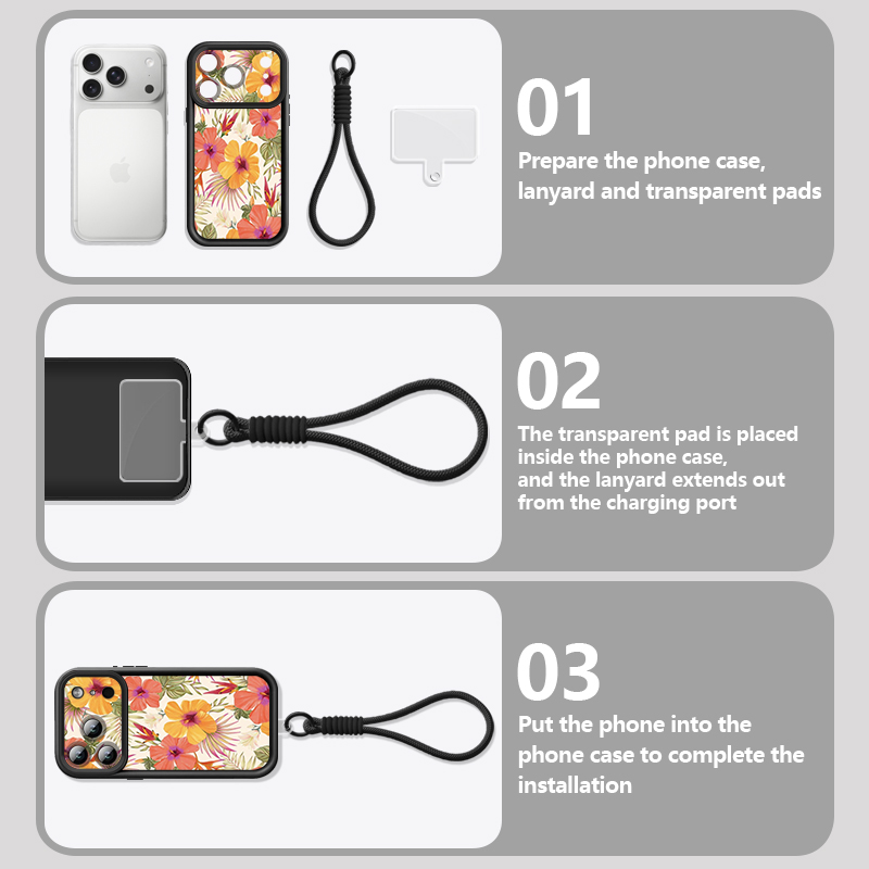 Coque de téléphone avec cordon - Lanyard Phone Strap avis et prix