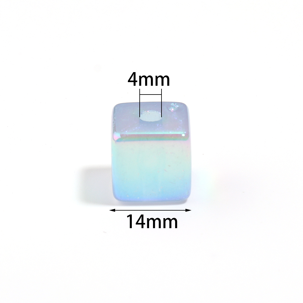 Lot de 10 perles carrées en ac - Phone Accessories Jewelry avis et prix