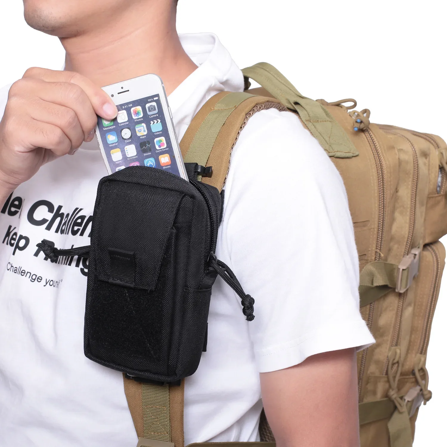 Sacoche de ceinture Molle pour - Phone Accessories For Running avis et prix
