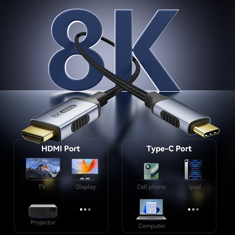 Câble adaptateur 8k @ 60Hz 8k  - Hdmi Phone Adapter avis et prix