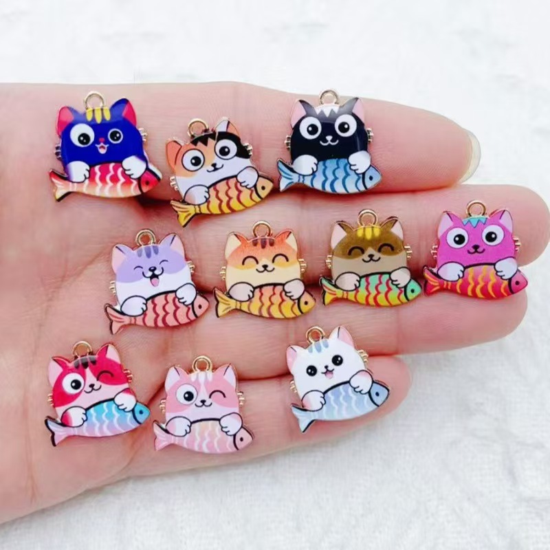 10 pièces de pendentifs animau - Phone Accessories Usa avis et prix