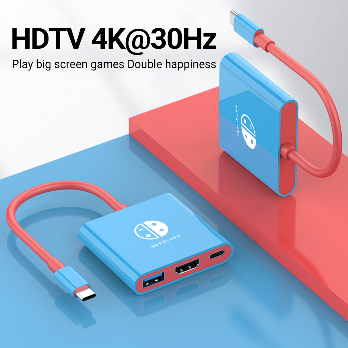 Hub USB C 3-en-1, adaptateur T - Hdmi Phone Adapter avis et prix