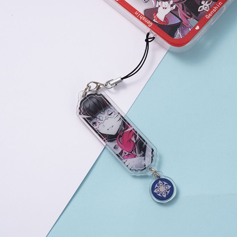 8 pièces Porte-clés Anime Gens - Phone Accessories Jewelry avis et prix