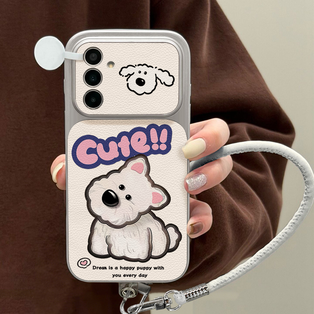 Étui de téléphone en cuir soup - Lanyard Phone Strap avis et prix