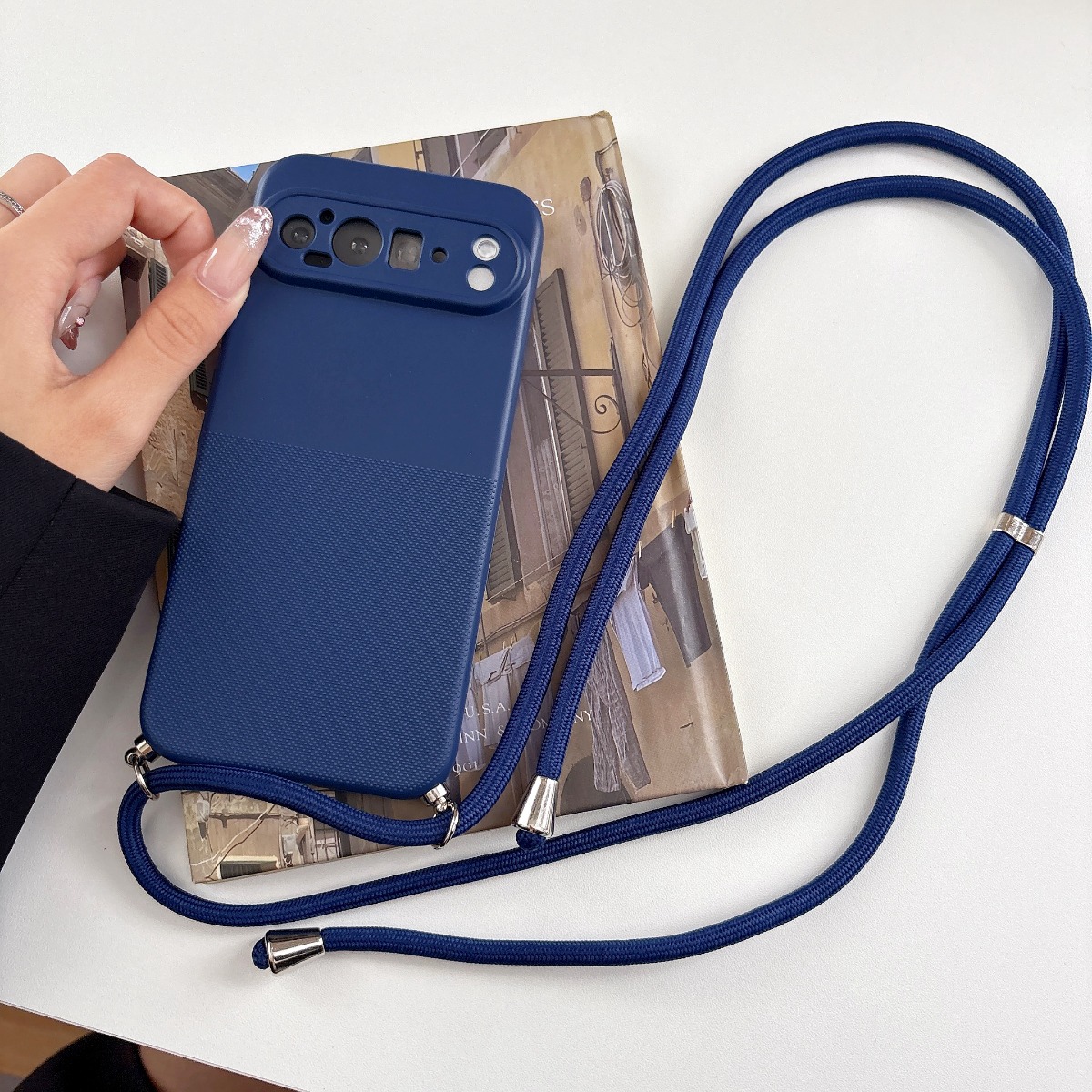 Coque de téléphone en TPU mat  - Lanyard Phone Strap avis et prix