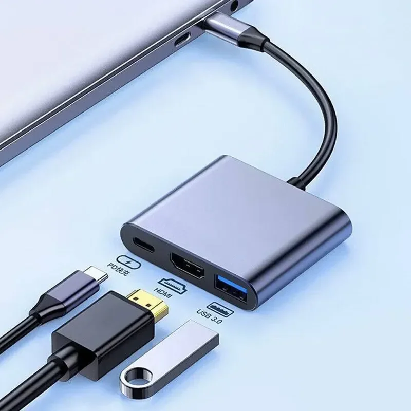 Adaptateur multiport 3 en 1 de - Hdmi Phone Adapter avis et prix