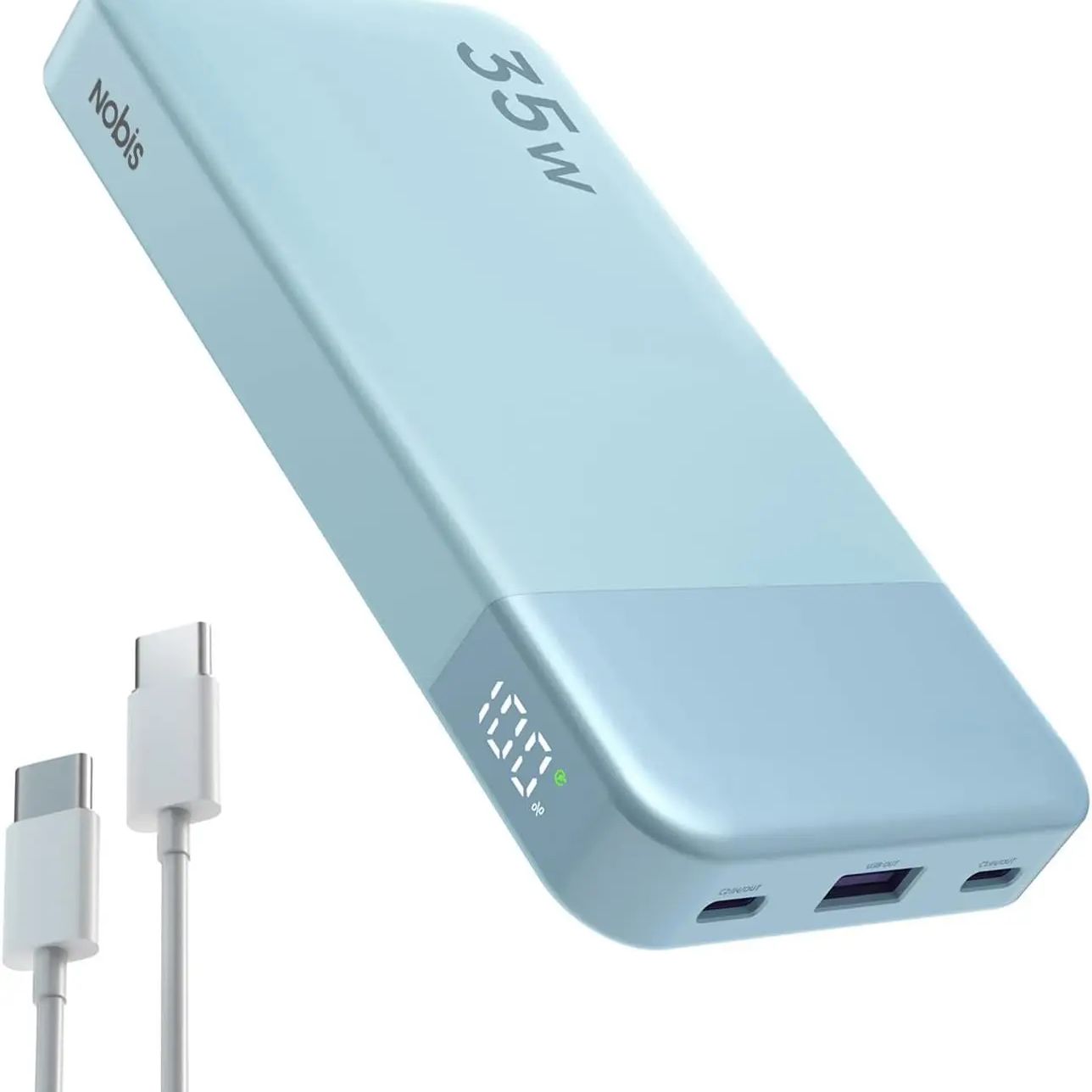 NOBIS N3510 Slim Power Bank 10 - Power Bank Slim avis et prix