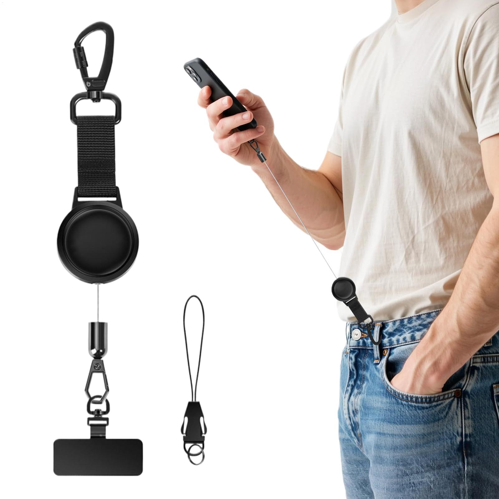 Lanière de téléphone rétractab - Lanyard Phone Strap avis et prix