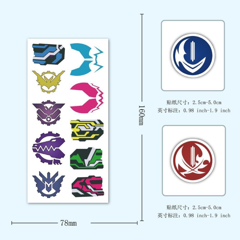 60 feuilles d'autocollants cré - Phone Accessories Logo avis et prix